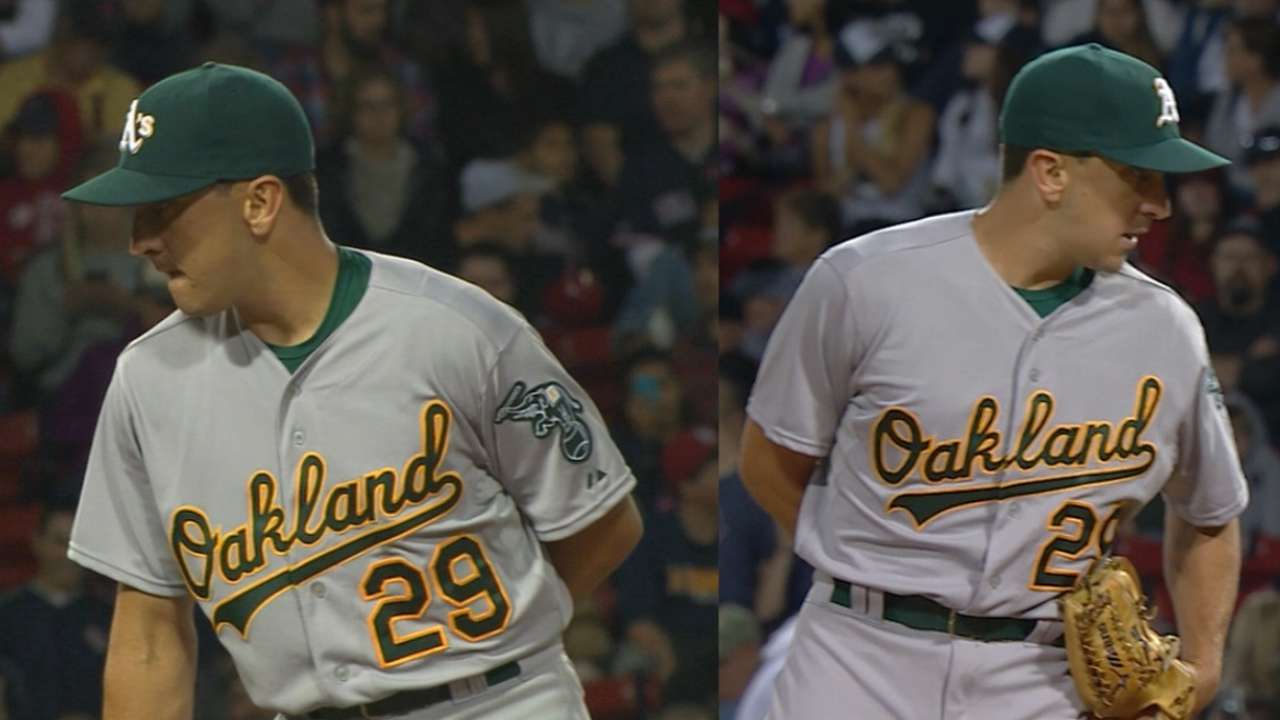 Statcast shows two different sides of Venditte