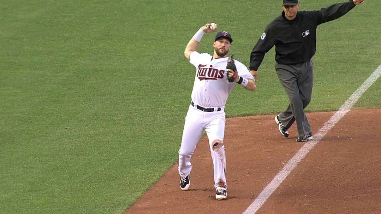 Plouffe sits amid June swoon