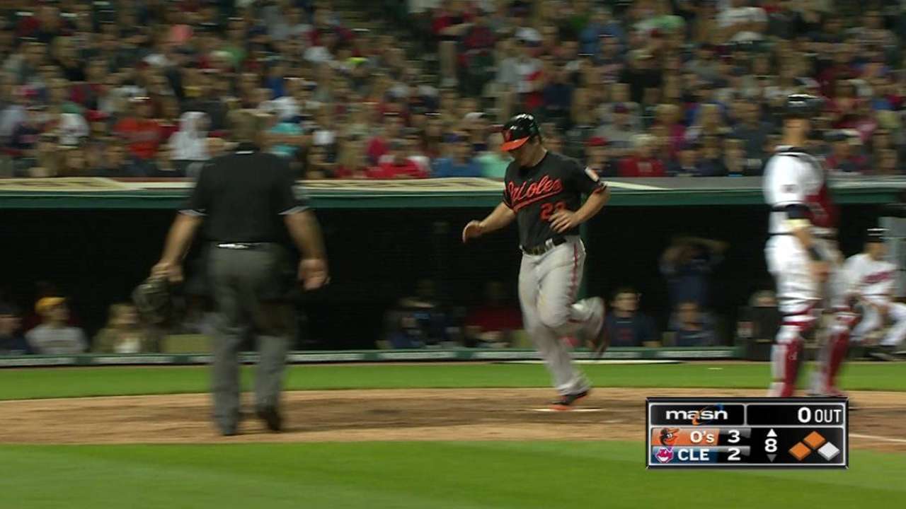 Jones' RBI triple