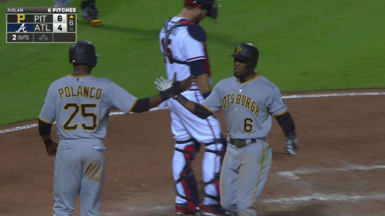 Marte's two-run homer