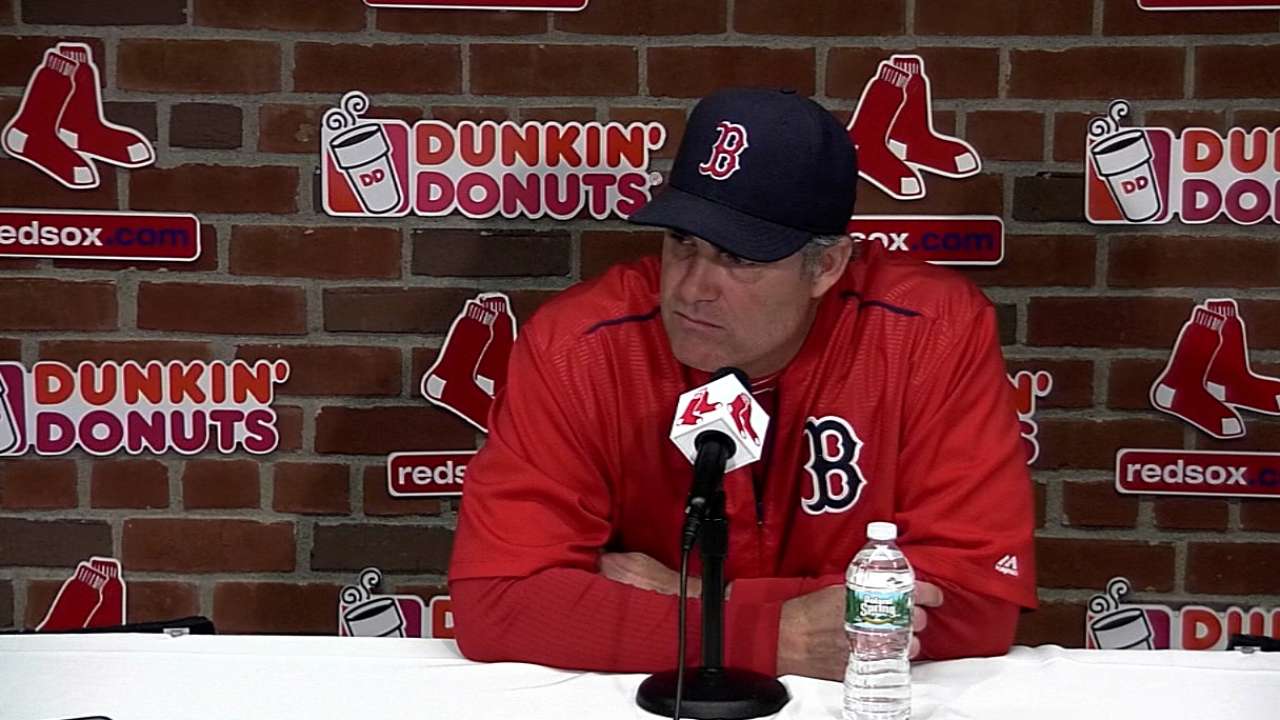 Farrell on Red Sox's victory
