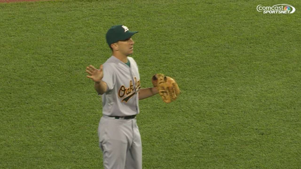 Venditte switches pitching hands