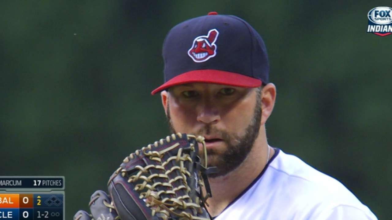 Offensive mistakes mar Marcum's solid start