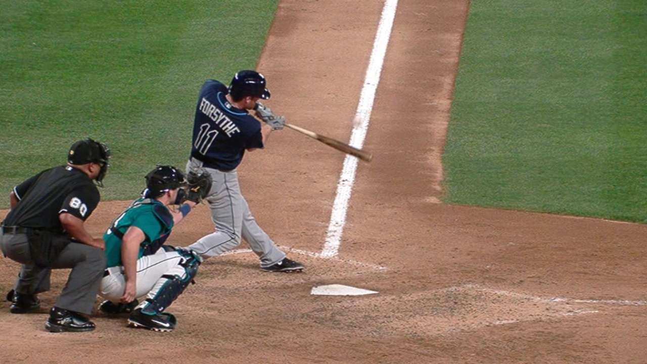 HR de Forsythe en 9no da triunfo a T.B. en Seattle
