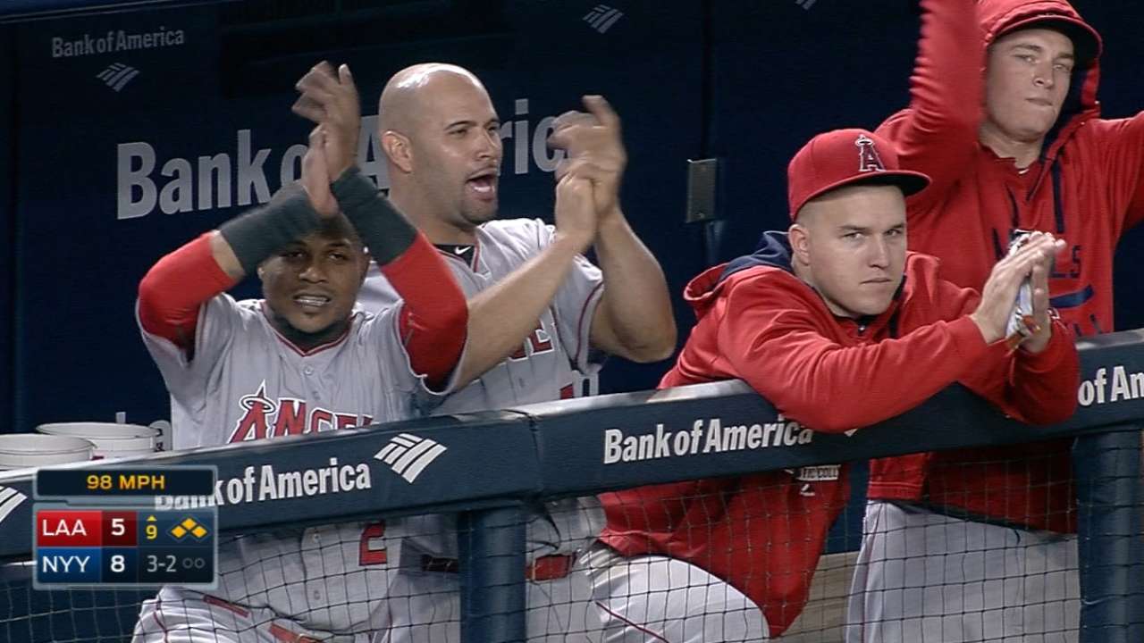 Angels rally big but fall short