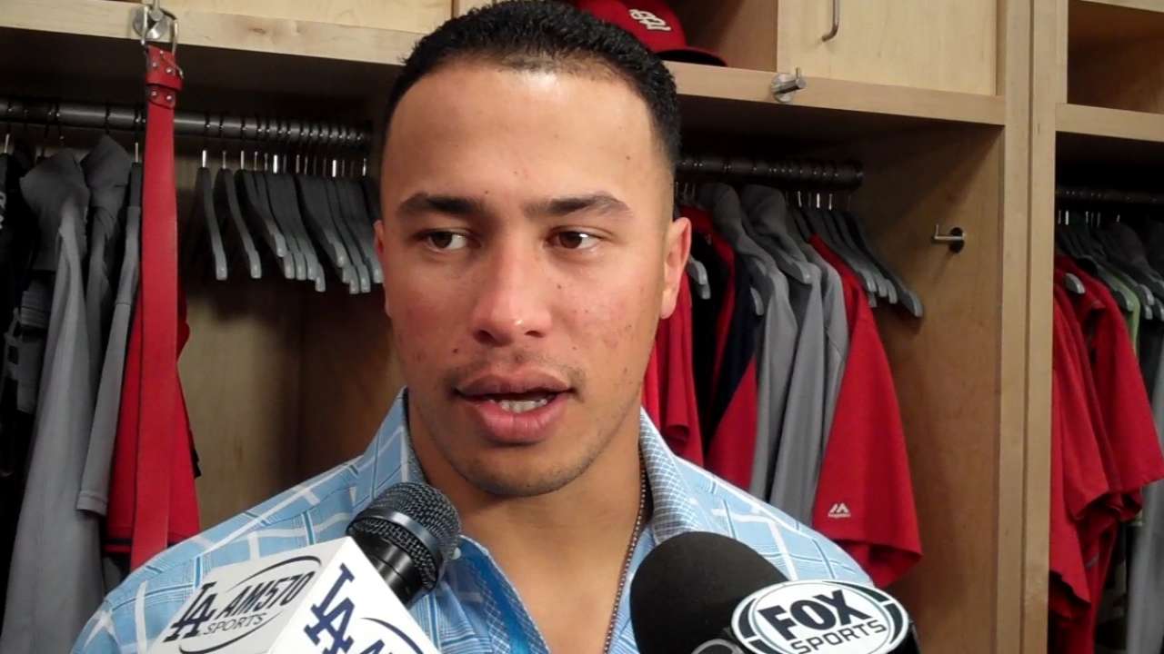 Cardinals on 2-1 win vs. Dodgers