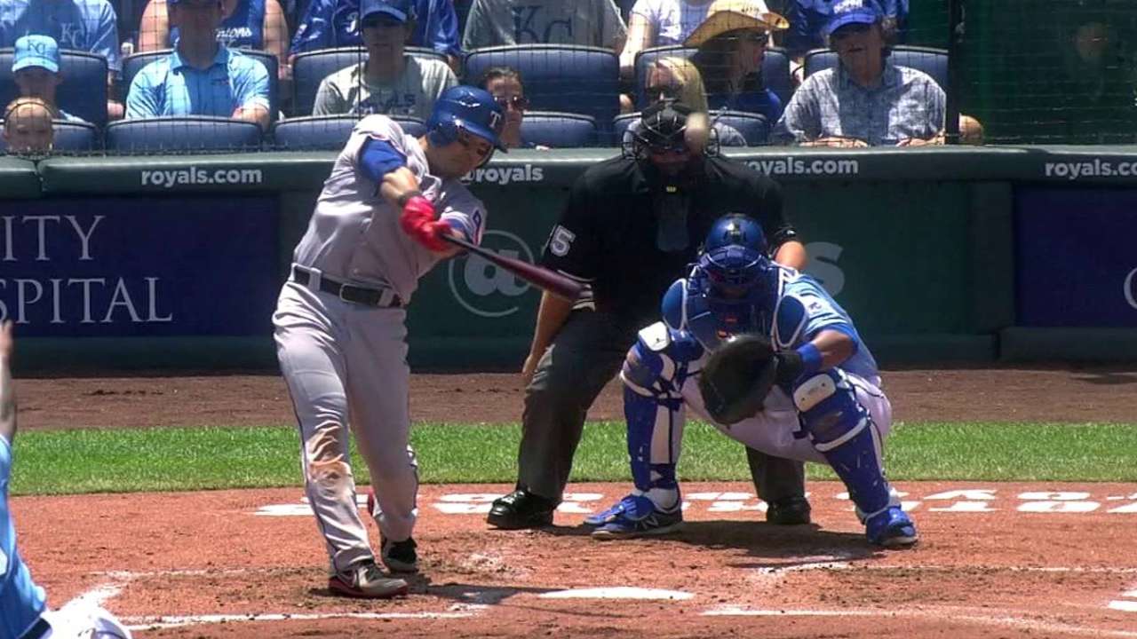 Choo's two-run double
