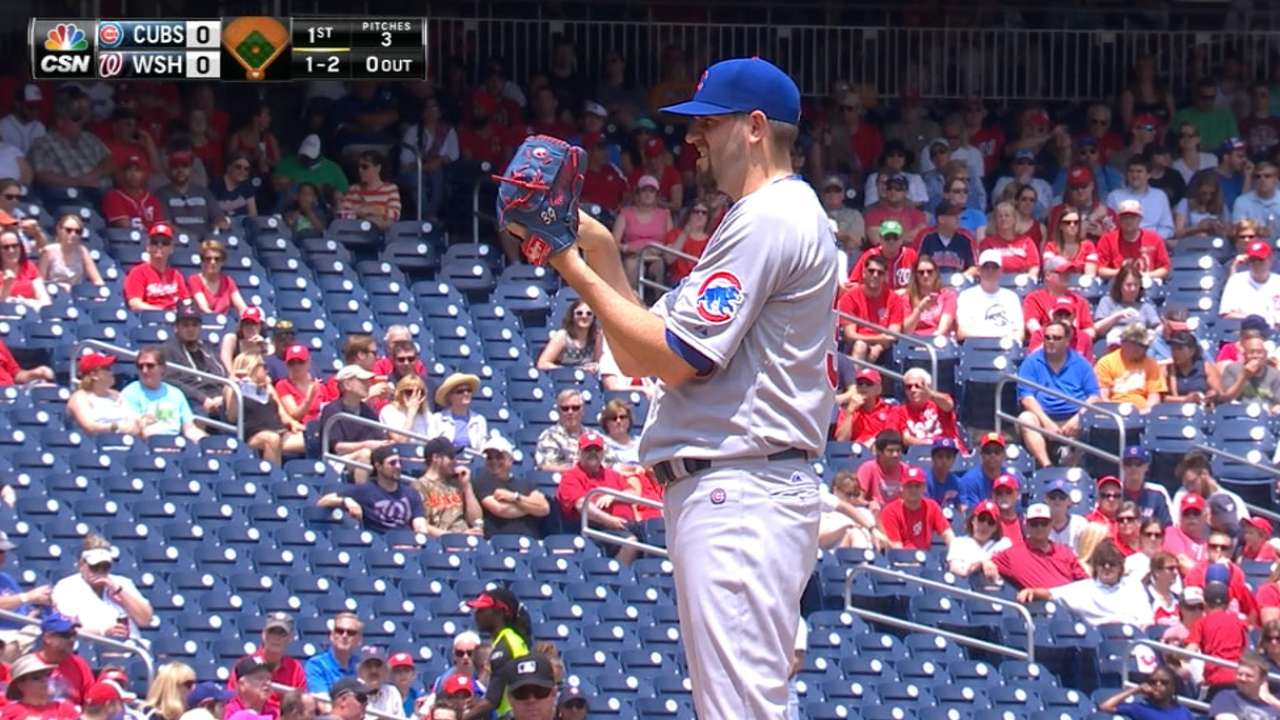 Hammel's brilliance spoils Ross' MLB debut