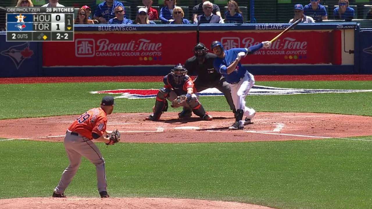 Oberholtzer derailed by 3-run frame in Toronto