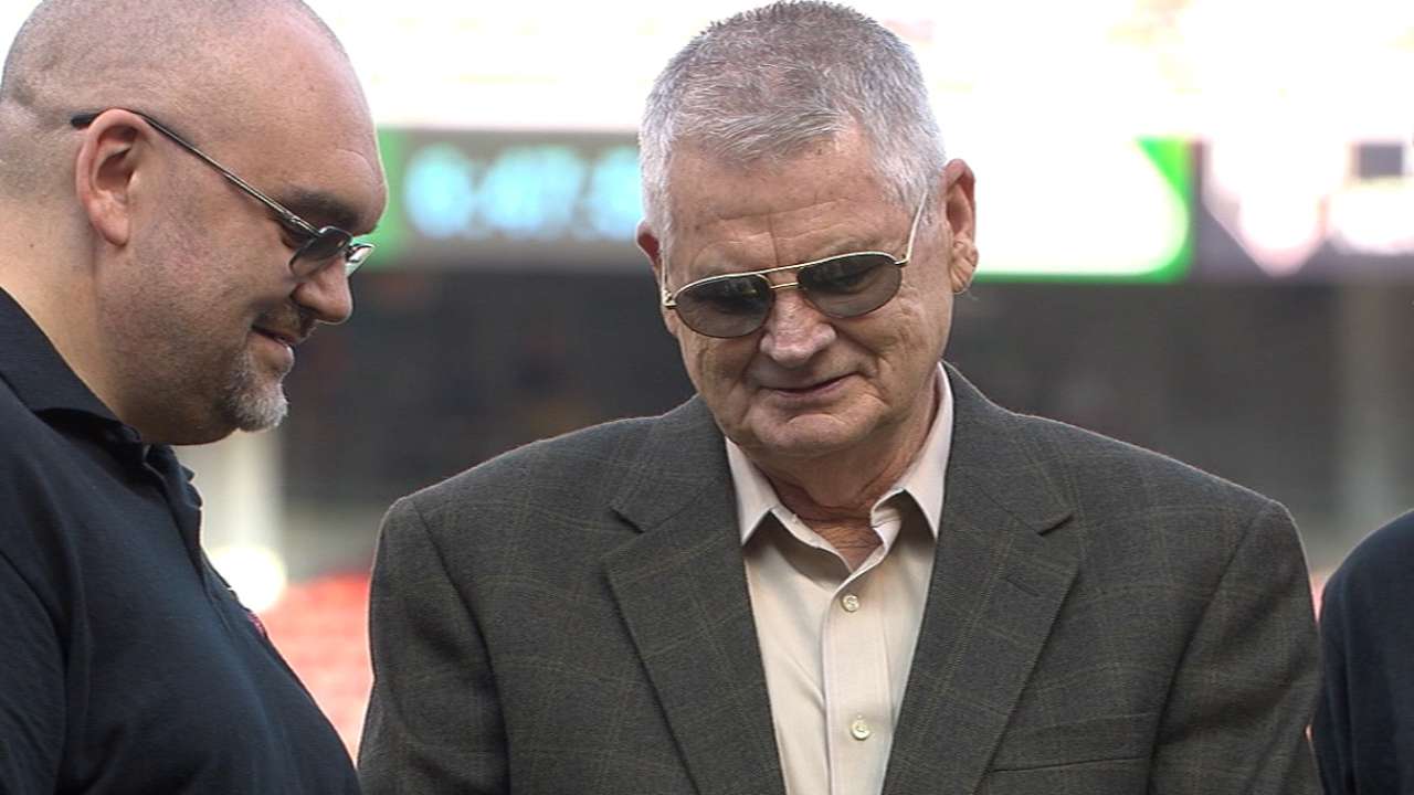 McCoy honored for induction