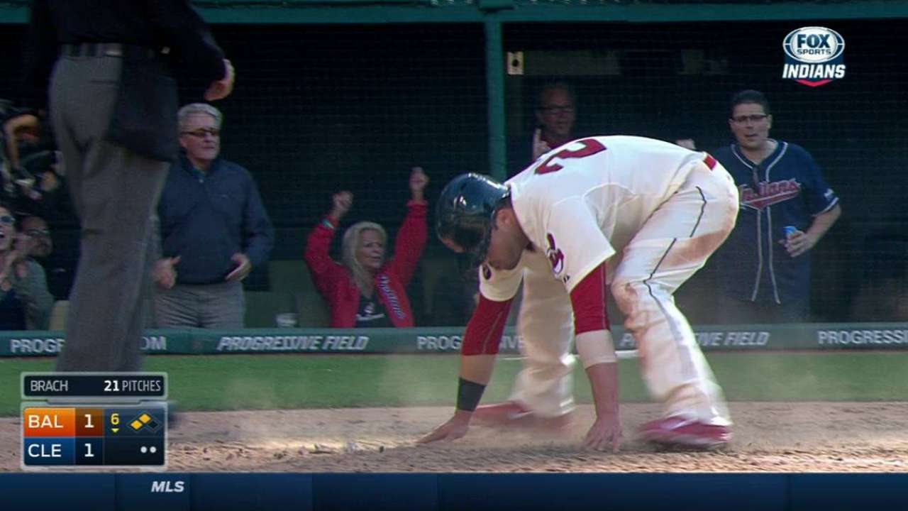 Santana's RBI double