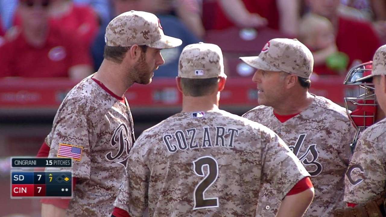 Price shows his frustrations