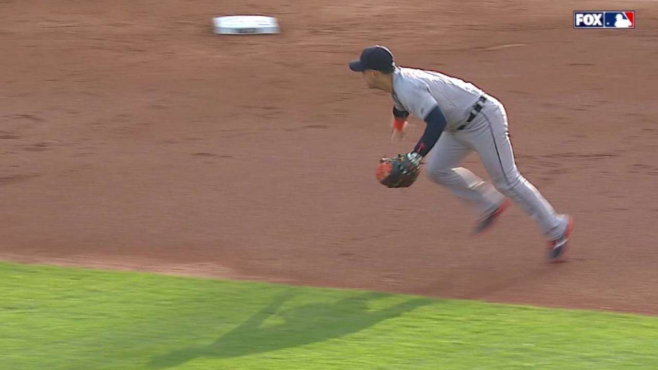 Iglesias' backhanded flip