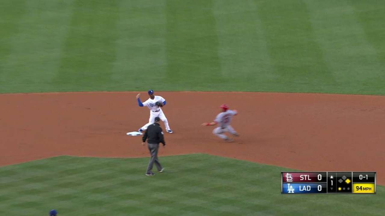 Kershaw gets double play