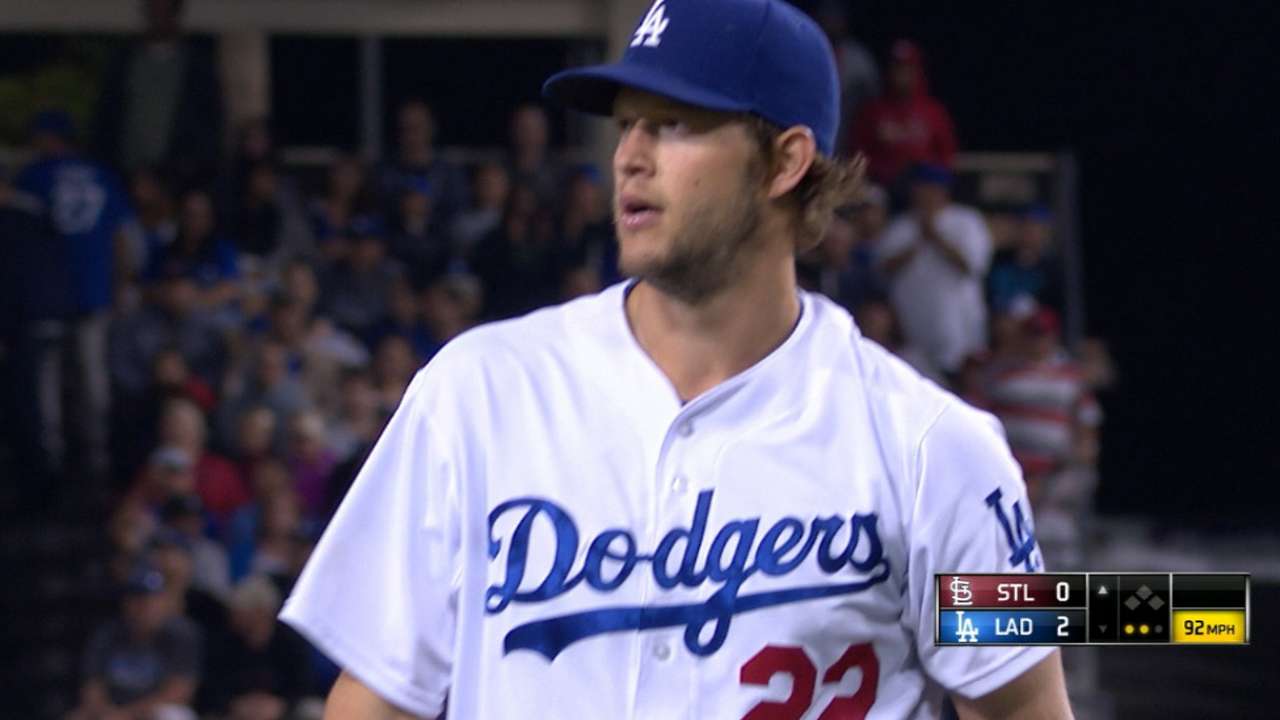 Kershaw, Puig lead Dodgers past Cardinals