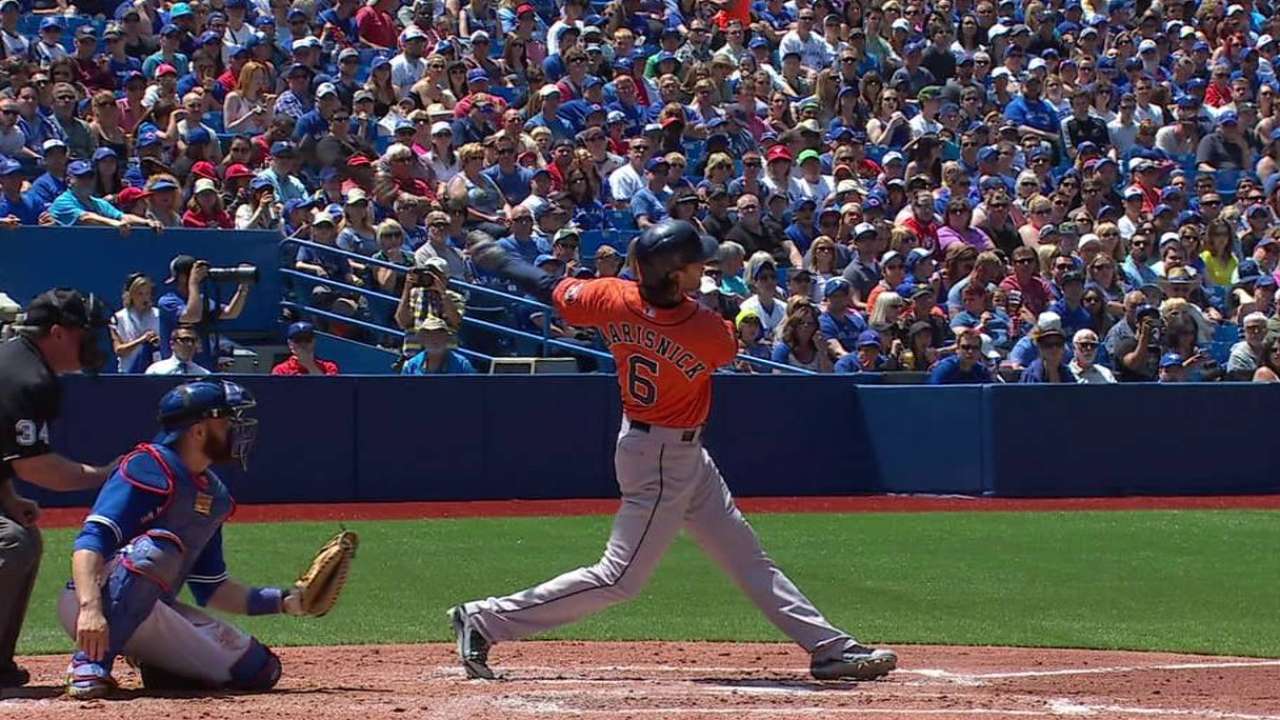 Marisnick's solo homer