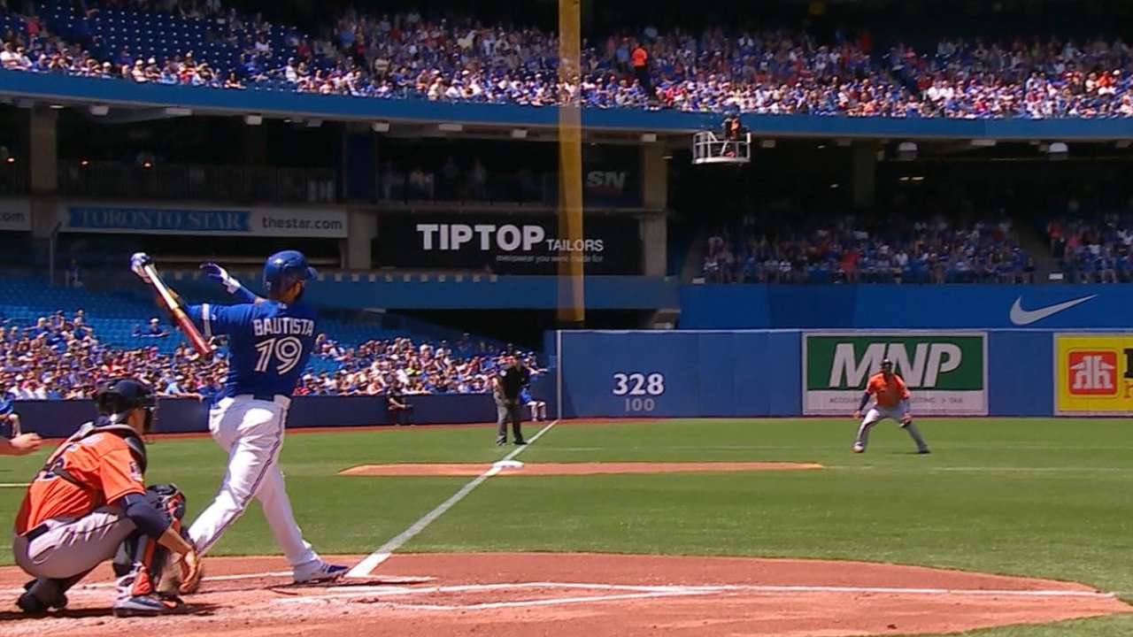 Bautista's two home runs