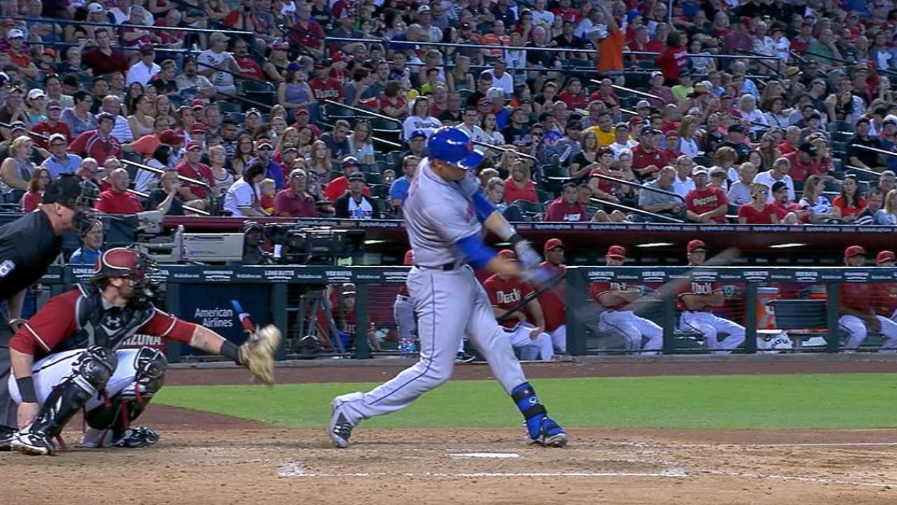 Cuadrangulares impulsaron a Mets sobre D-backs