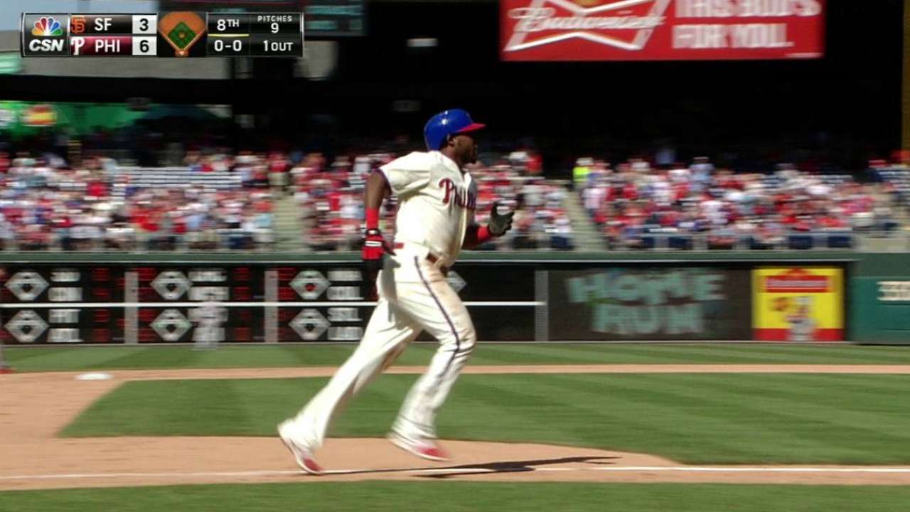 Franco's solo homer