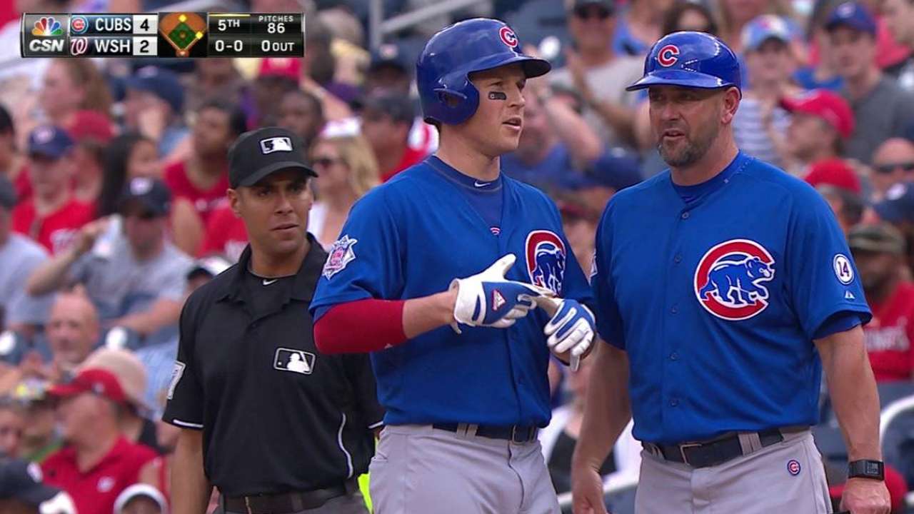 Cubs grind out third win in Washington