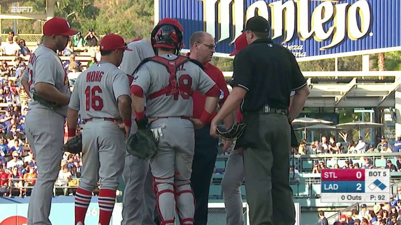 Lynn gets visit from trainer