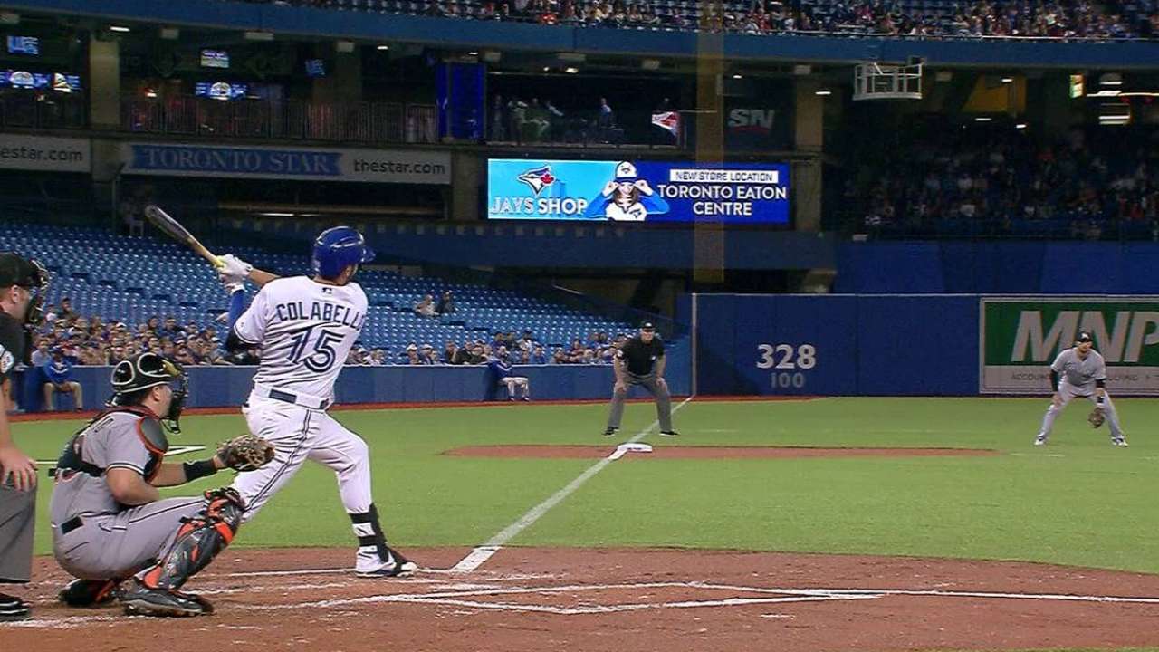 Colabello's RBI single
