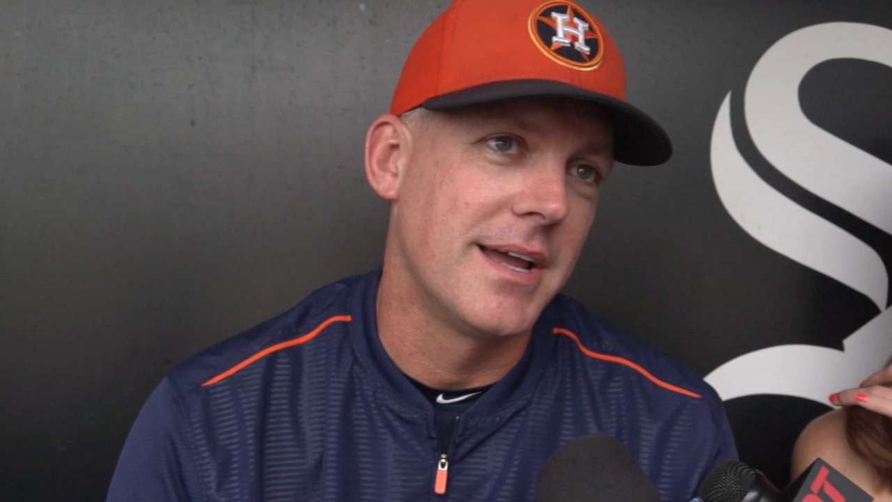 Hinch on Correa callup