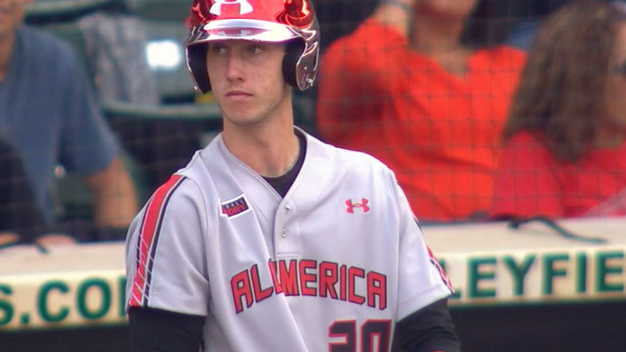 Astros draft OF Tucker No. 5