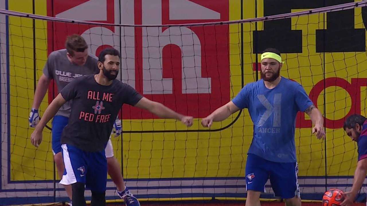 Blue Jays display soccer skills
