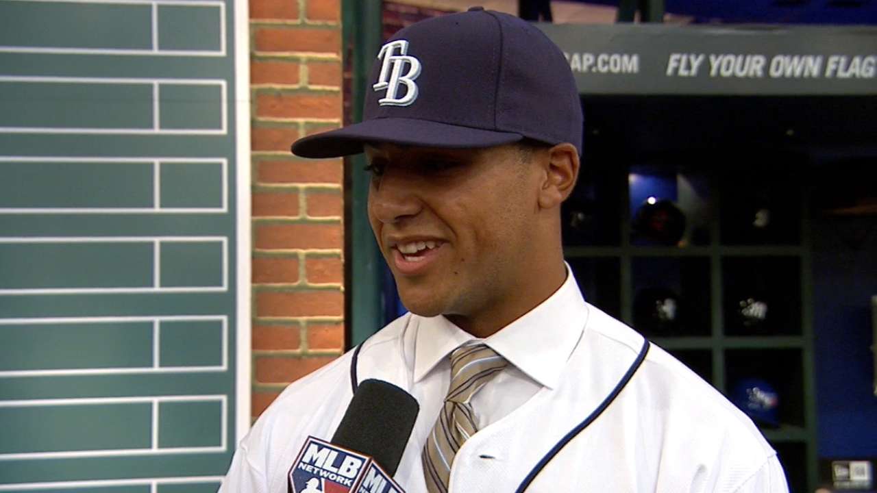 Whitley on going No. 13 overall