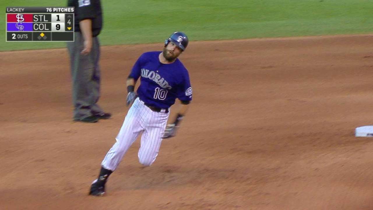Paulsen legs out a triple