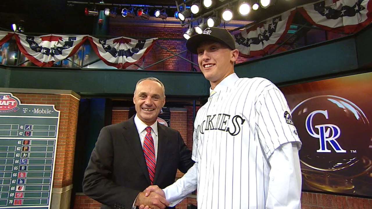 Rox add high school righty Nikorak at No. 27