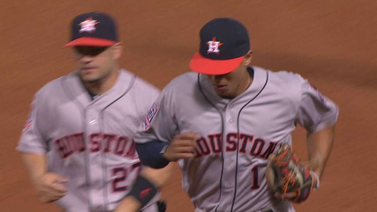 Correa's impressive stop