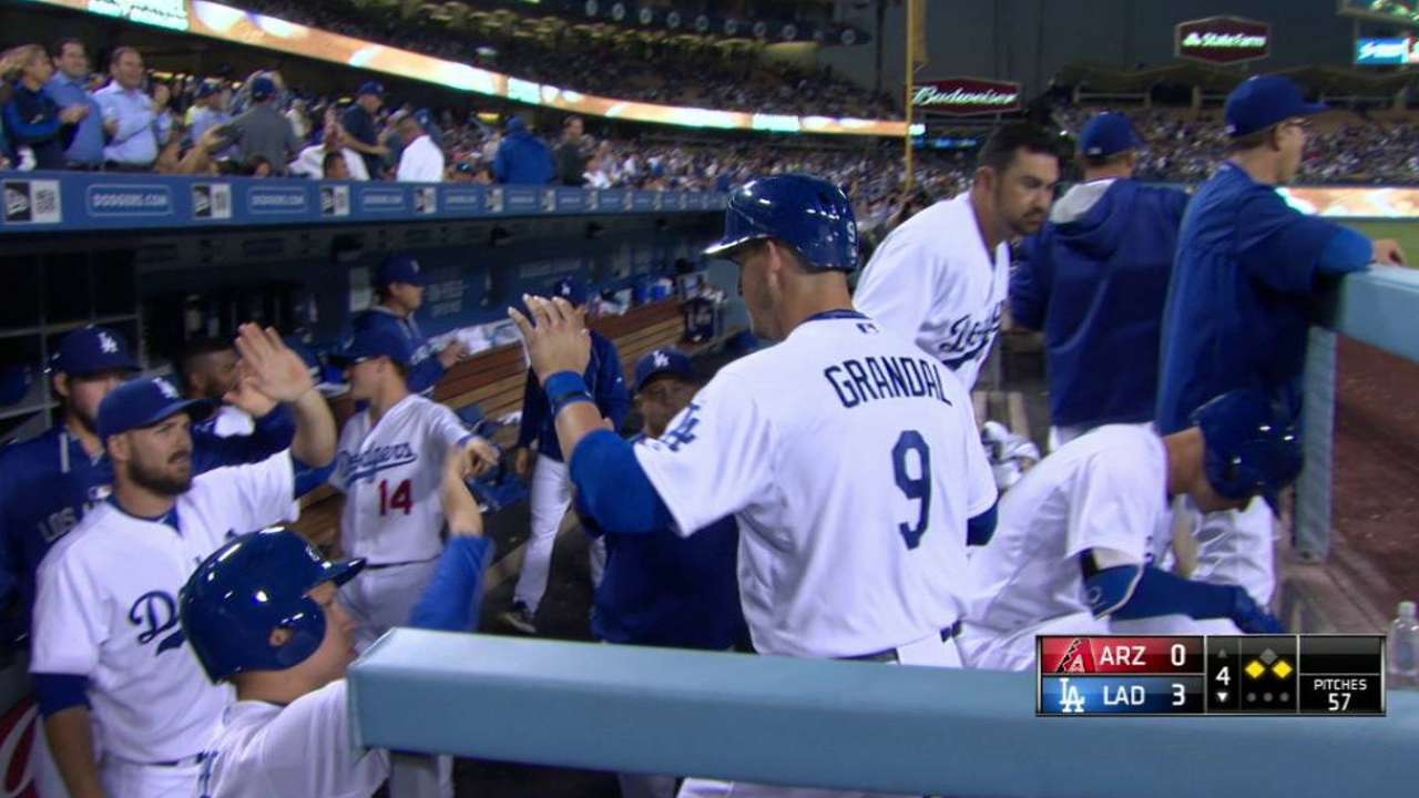 Ethier's RBI single