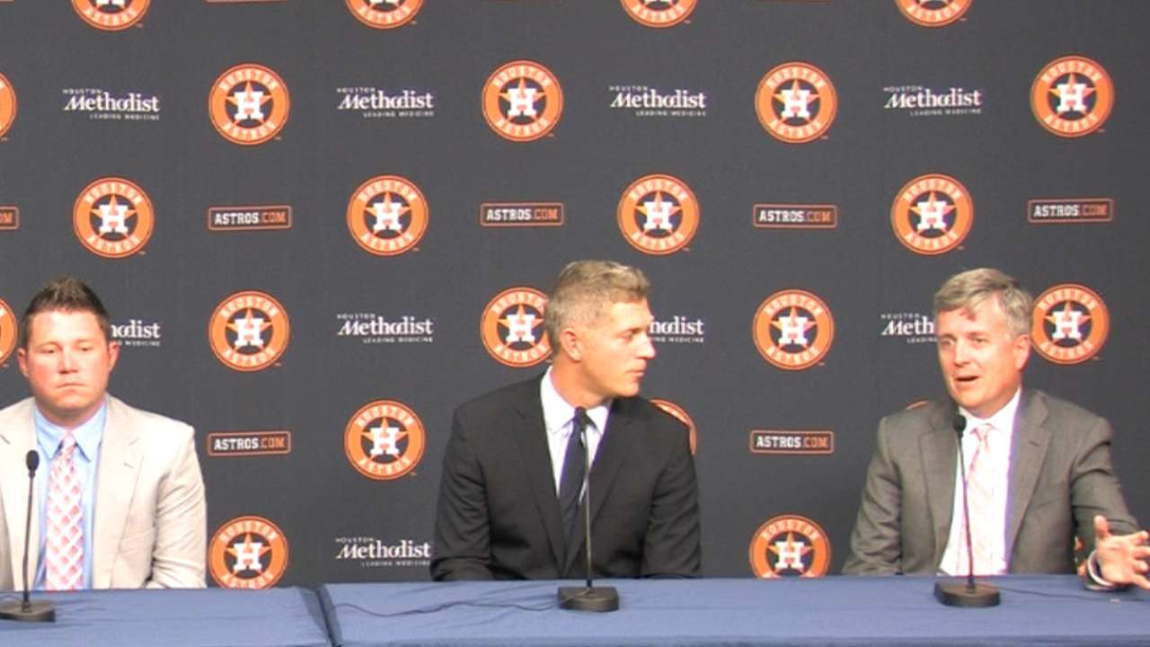 Astros on first round picks