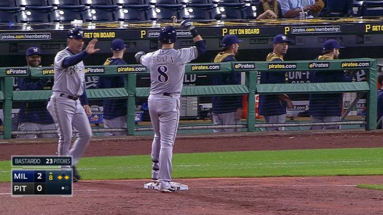 Braun's RBI single