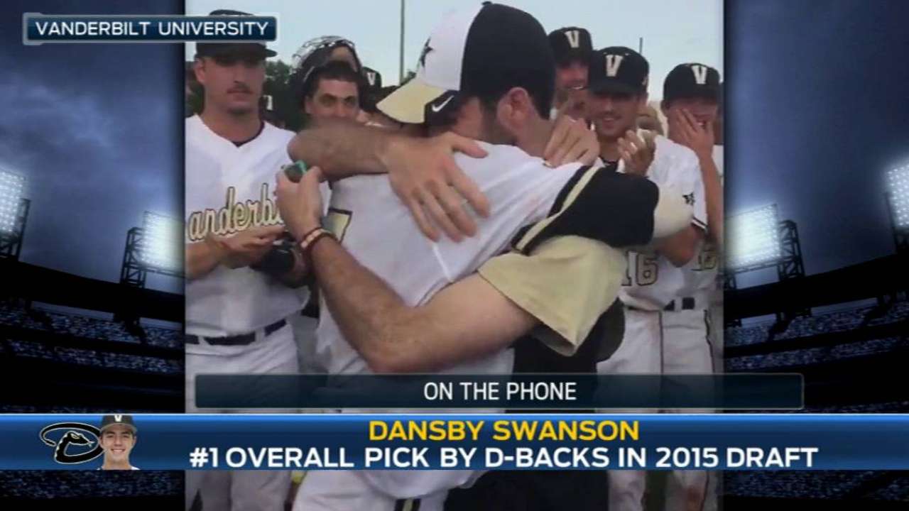 Swanson on being chosen No. 1
