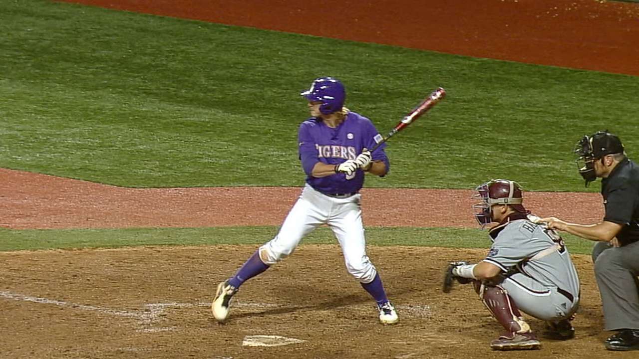 Nats draft OF Stevenson No. 58
