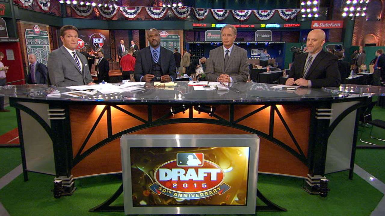 Shortstop trio atop Draft makes history