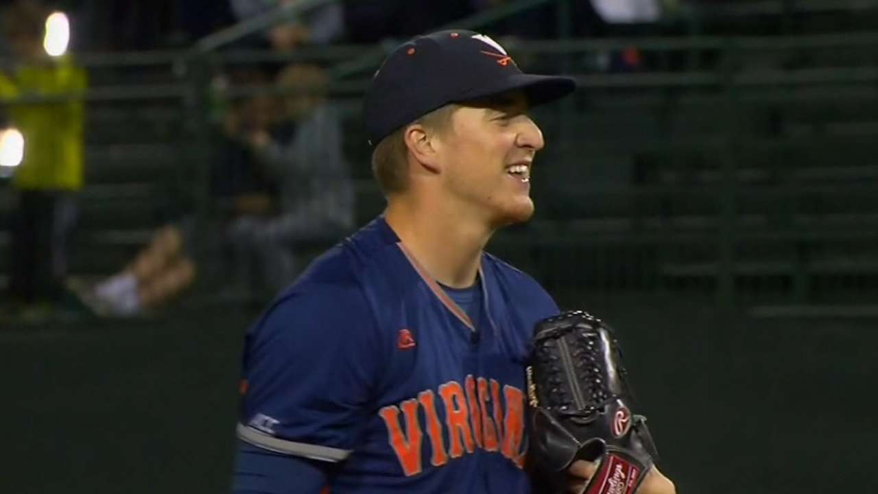 Dodgers draft RHP Sborz No. 74