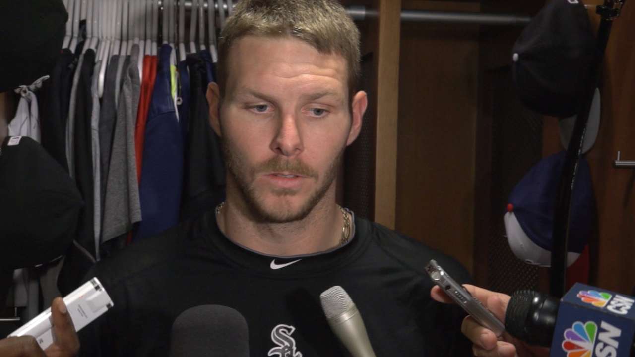 Sale on 3-1 win over Astros