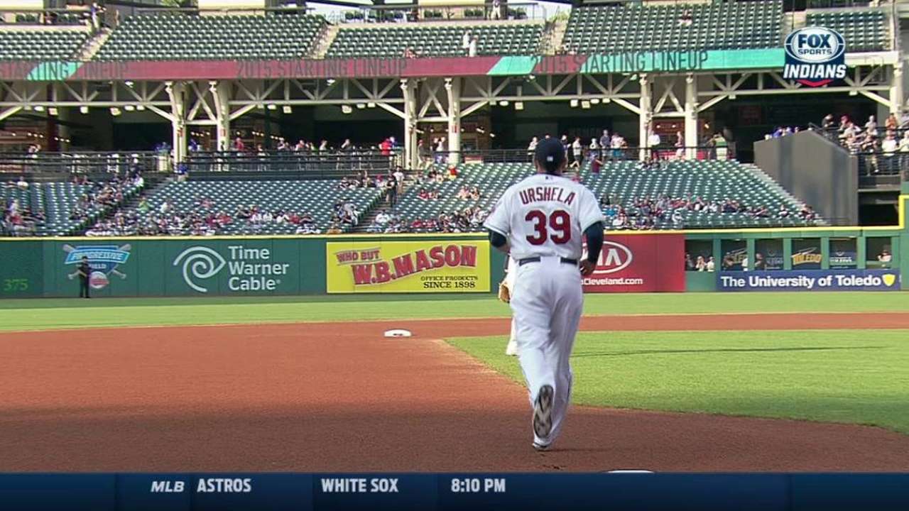 Urshela makes Major League debut