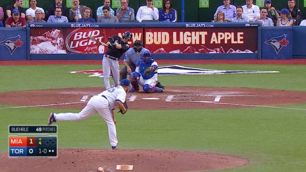 Yelich's solo blast