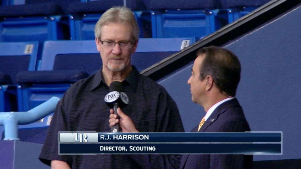 Harrison on Rays' Draft