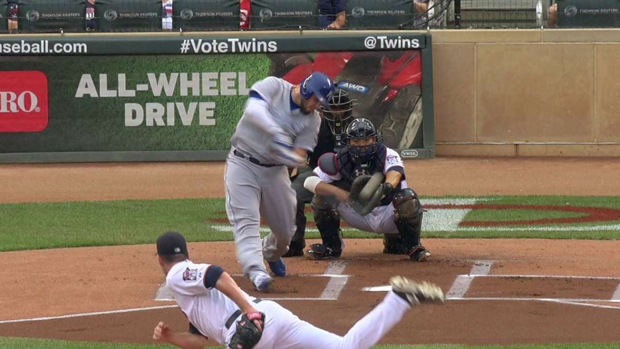Moustakas' RBI single