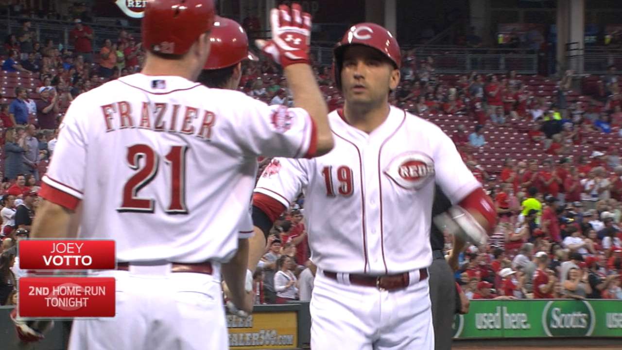 Votto's second solo homer