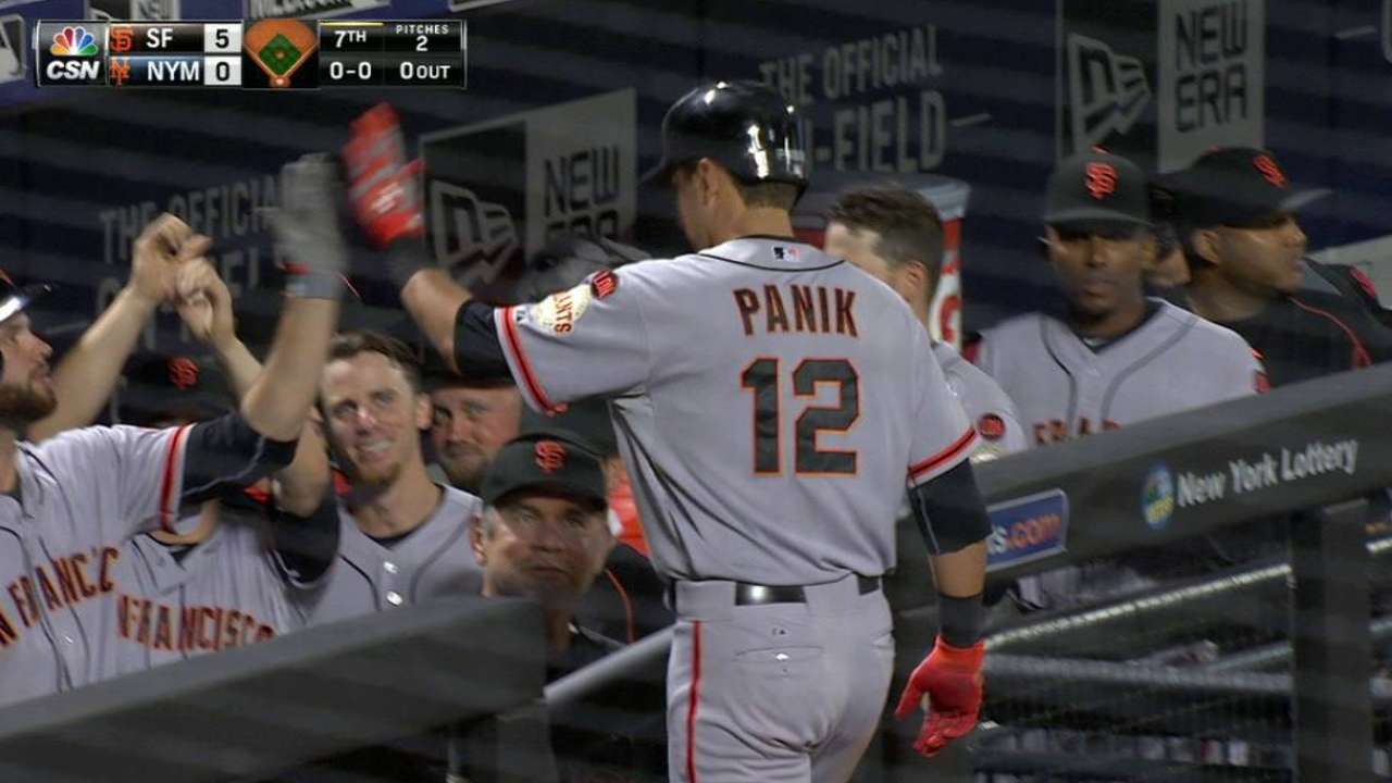 Panik's solo shot