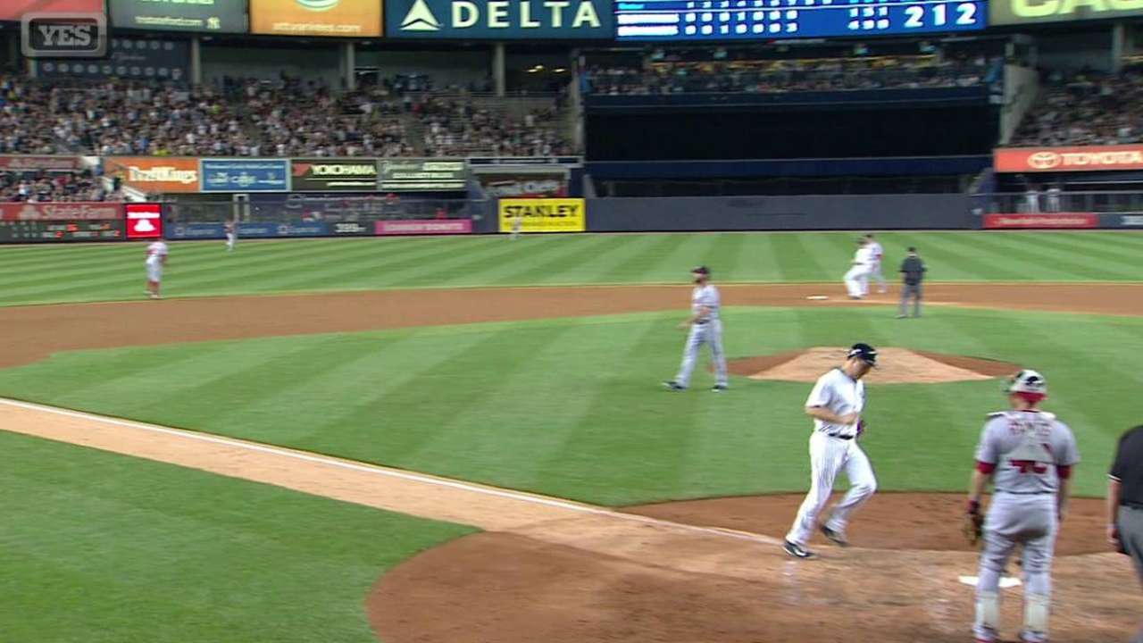 Beltran's RBI single