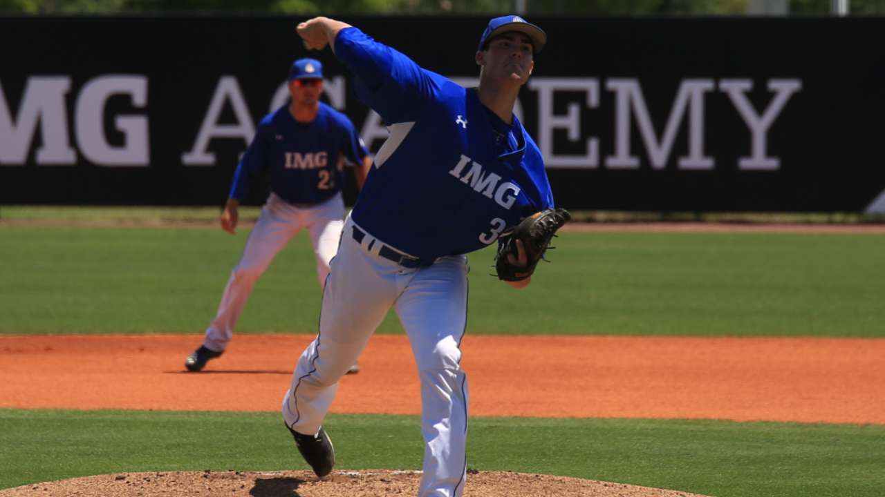 Padres intrigued by Zunica's raw power
