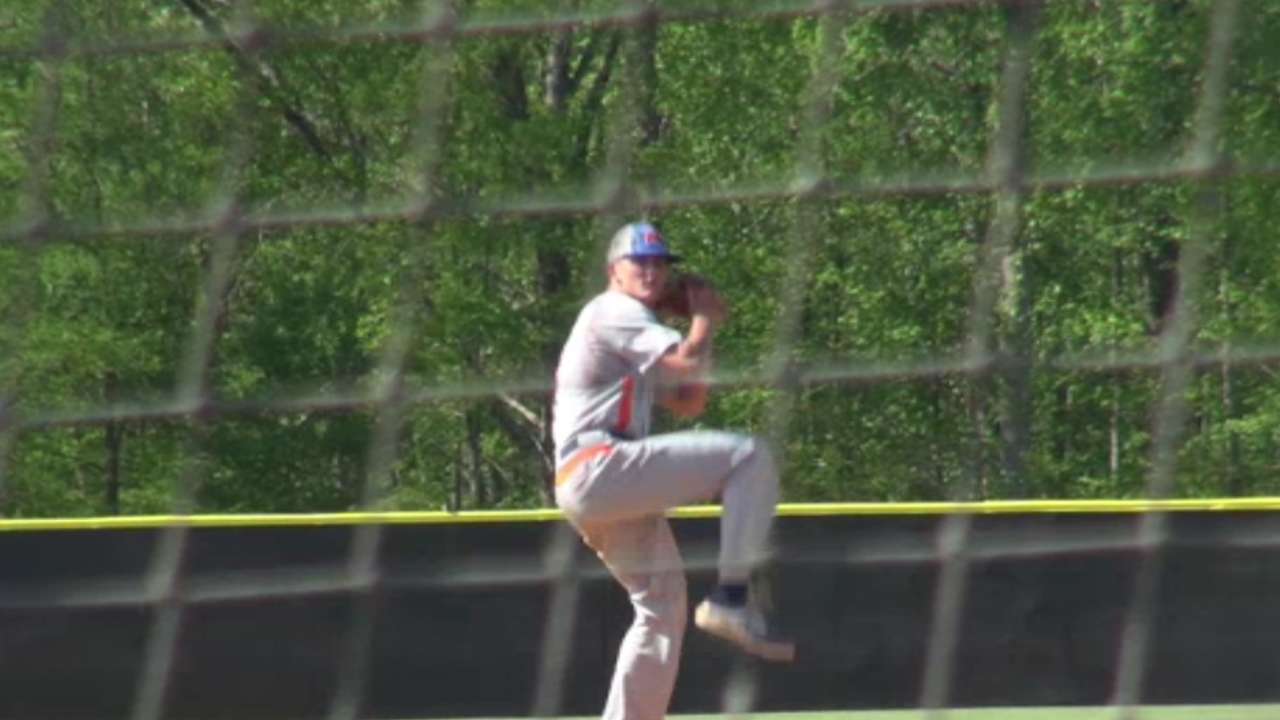 Mets bolster system's lower tiers in Draft